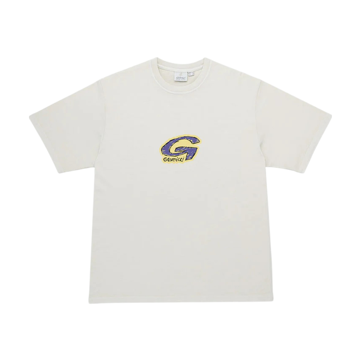 Gramicci G Scribble Pigment Dyed T-Shirt - Natural