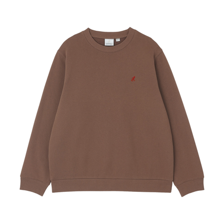 Gramicci One Point Crew Sweatshirt - Browm