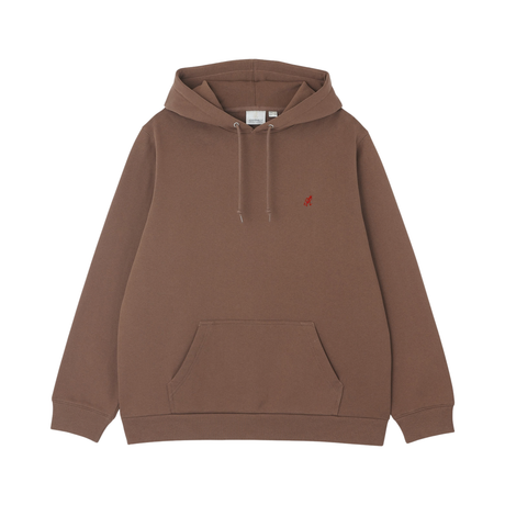 Gramicci One Point Hooded Sweatshirt - Brown