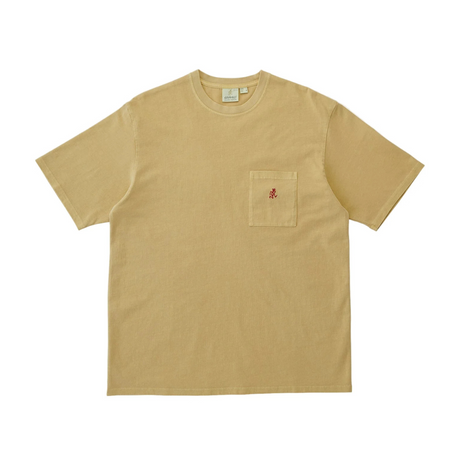 Gramicci One Point Pigment Dyed T-Shirt - Mustard