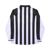 Helas FC Long Sleeve Polo Shirt - Black / White