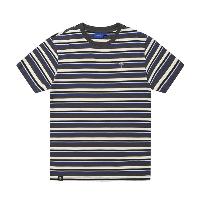 Helas Rayo Striped T-Shirt - Grey