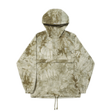 Helas Tie Camo Quarter Zip Jacket - Tie Dye Beige