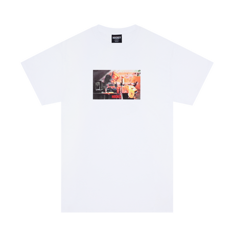 Hockey DJ Baghead T-Shirt - White