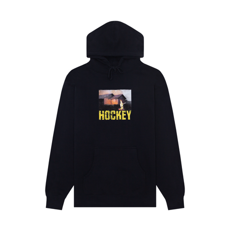 Hockey Windows Up Hoodie - Black