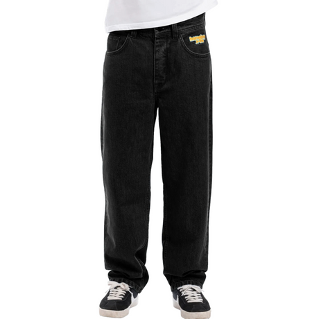 Homeboy X-TRA Baggy Denim Pants Jeans - Washed Black