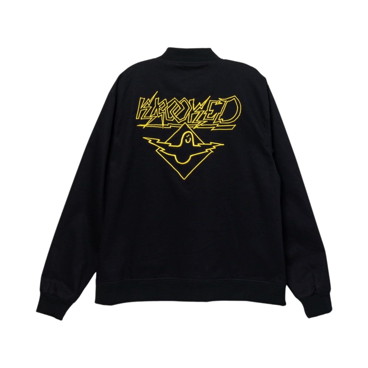 Krooked Lightening Bird Jacket - Black / Yellow