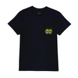 Krooked Strait Eyes Pocket T-Shirt - Black / Yellow