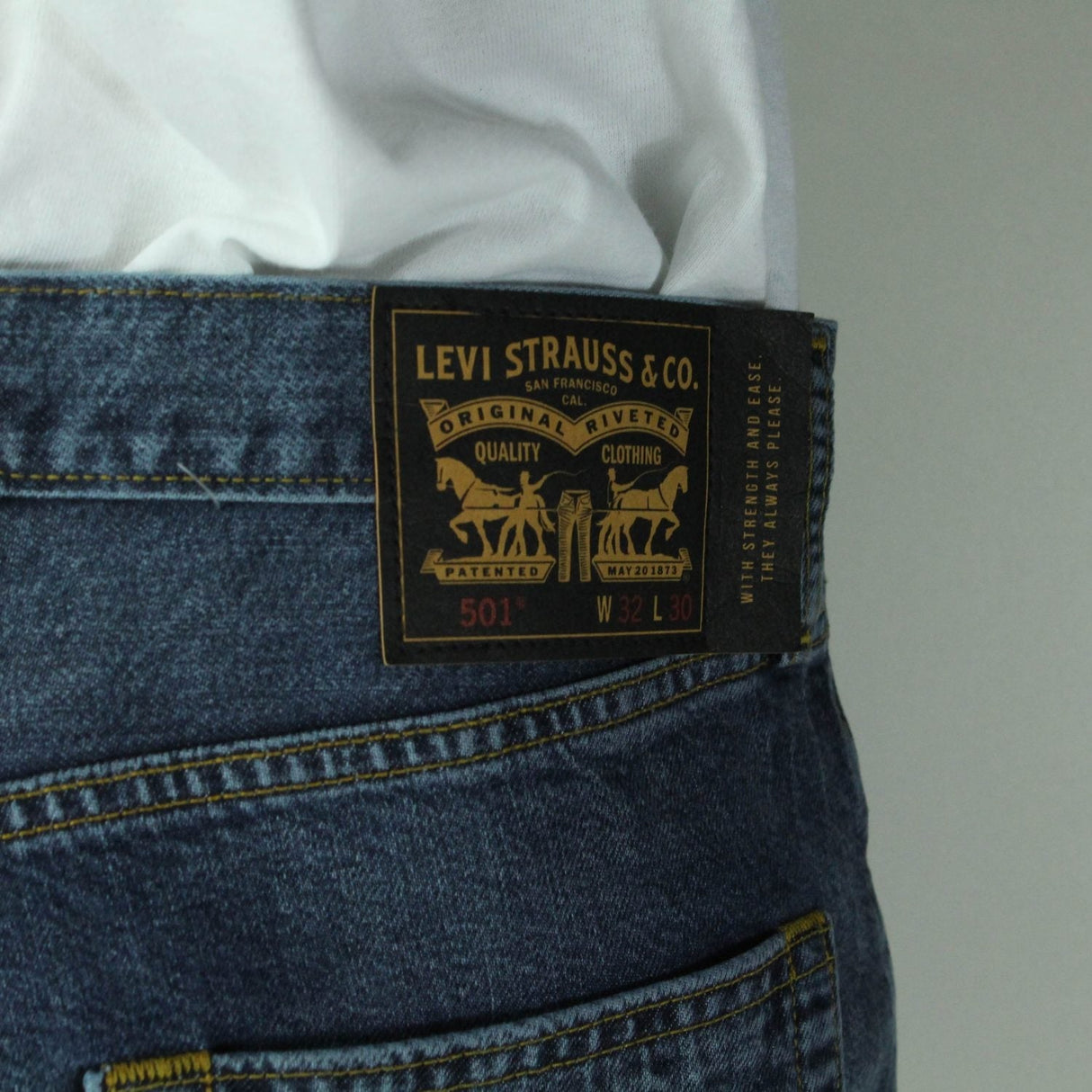 Levi's® Skate 501 Straight Pant - Blue (004)