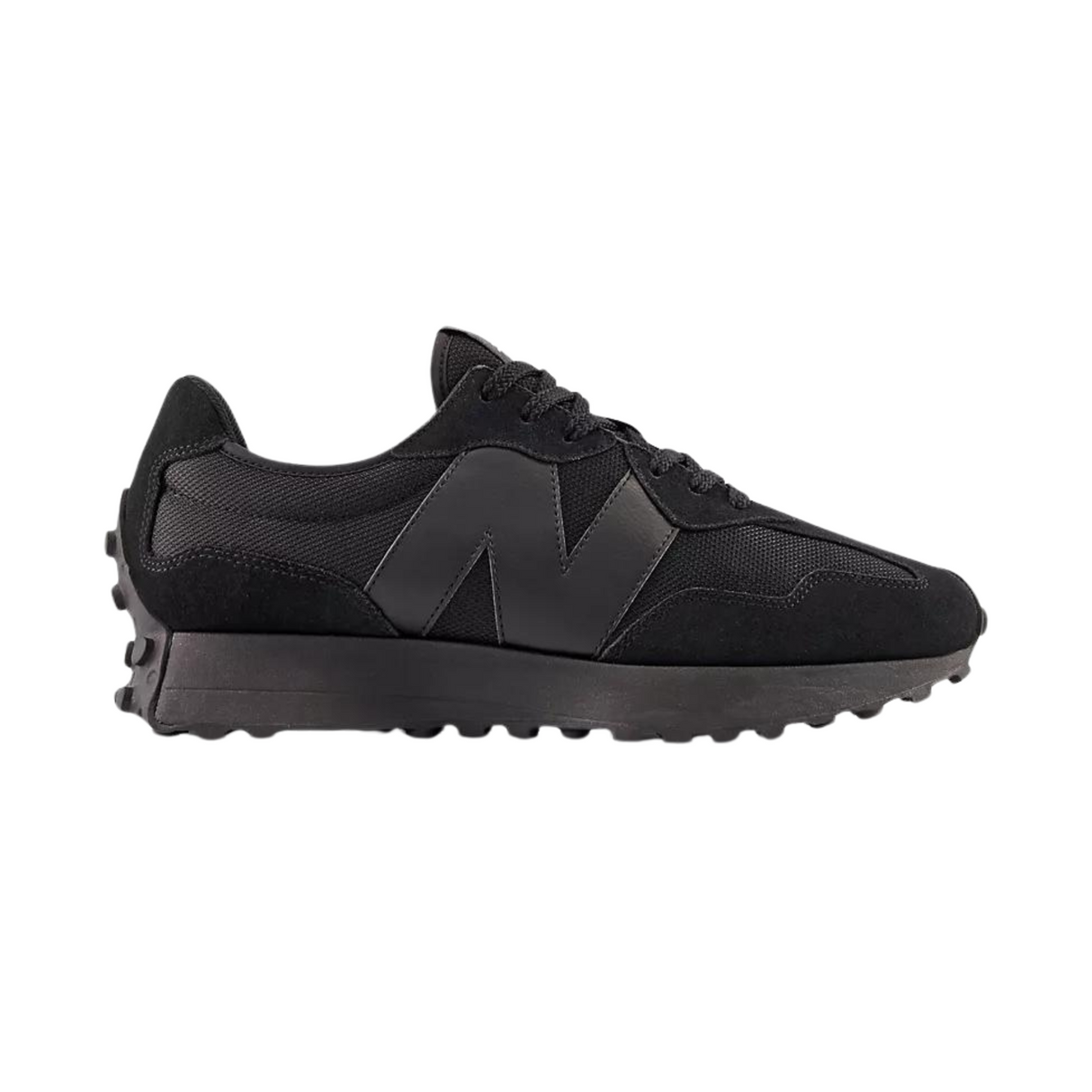 New Balance 327 Shoes - Black / Black (MS327CTB)