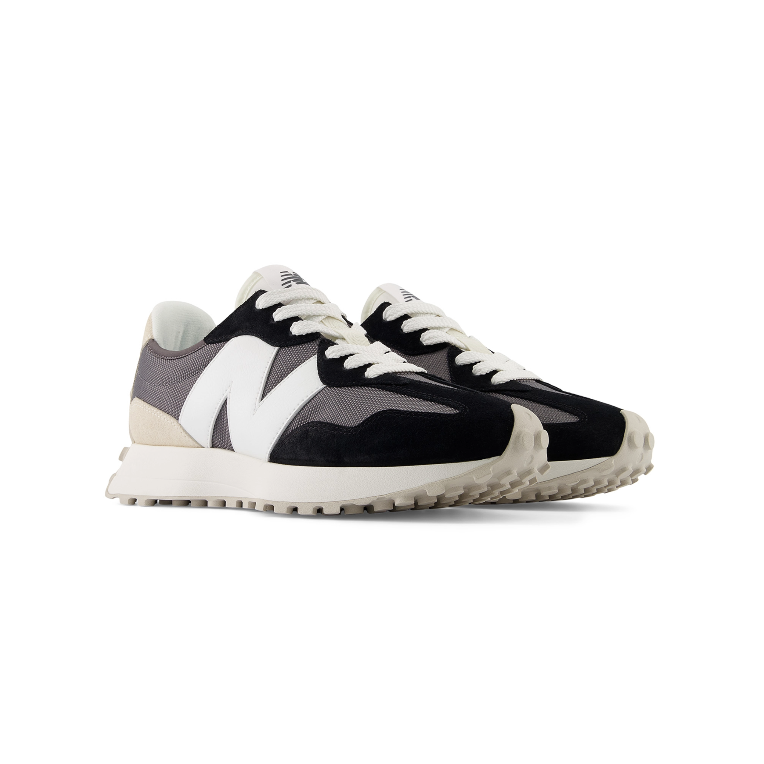 New Balance 327 Shoes Castlerock / Black (U327FE) exclusive at Remix