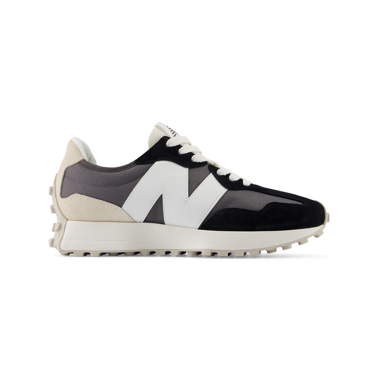 New Balance 327 Shoes - Castlerock / Black (U327FE)