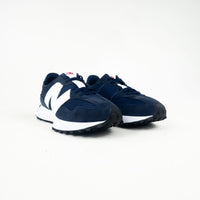 New Balance 327 Shoes - Indigo / White (MS327CNW)