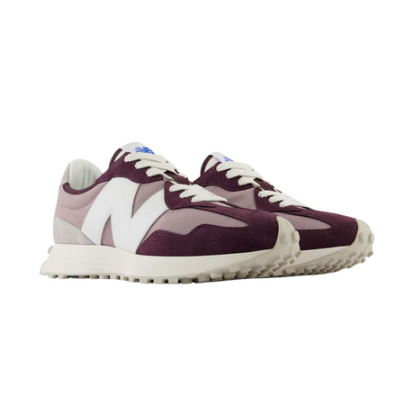 New Balance 327 Shoes - Plum Brown / Ice Wine (U327CF)