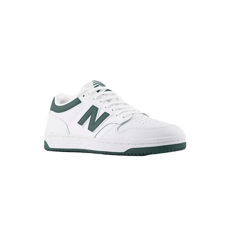 New Balance 480 Shoes - White / Nightwatch Green (BB480LNG)