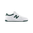 New Balance 480 Shoes - White / Nightwatch Green (BB480LNG)