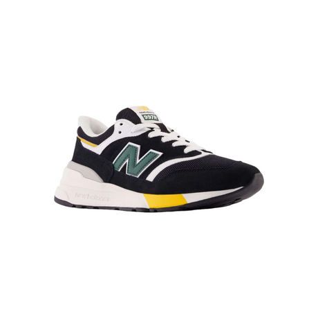 New Balance 997H Blocked Shoes - Black / Yellow (U997REC)