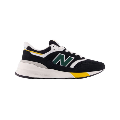 New Balance 997H Blocked Shoes - Black / Yellow (U997REC)