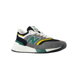 New Balance 997R Shoes - Black / Marsh Green (U997RRA)