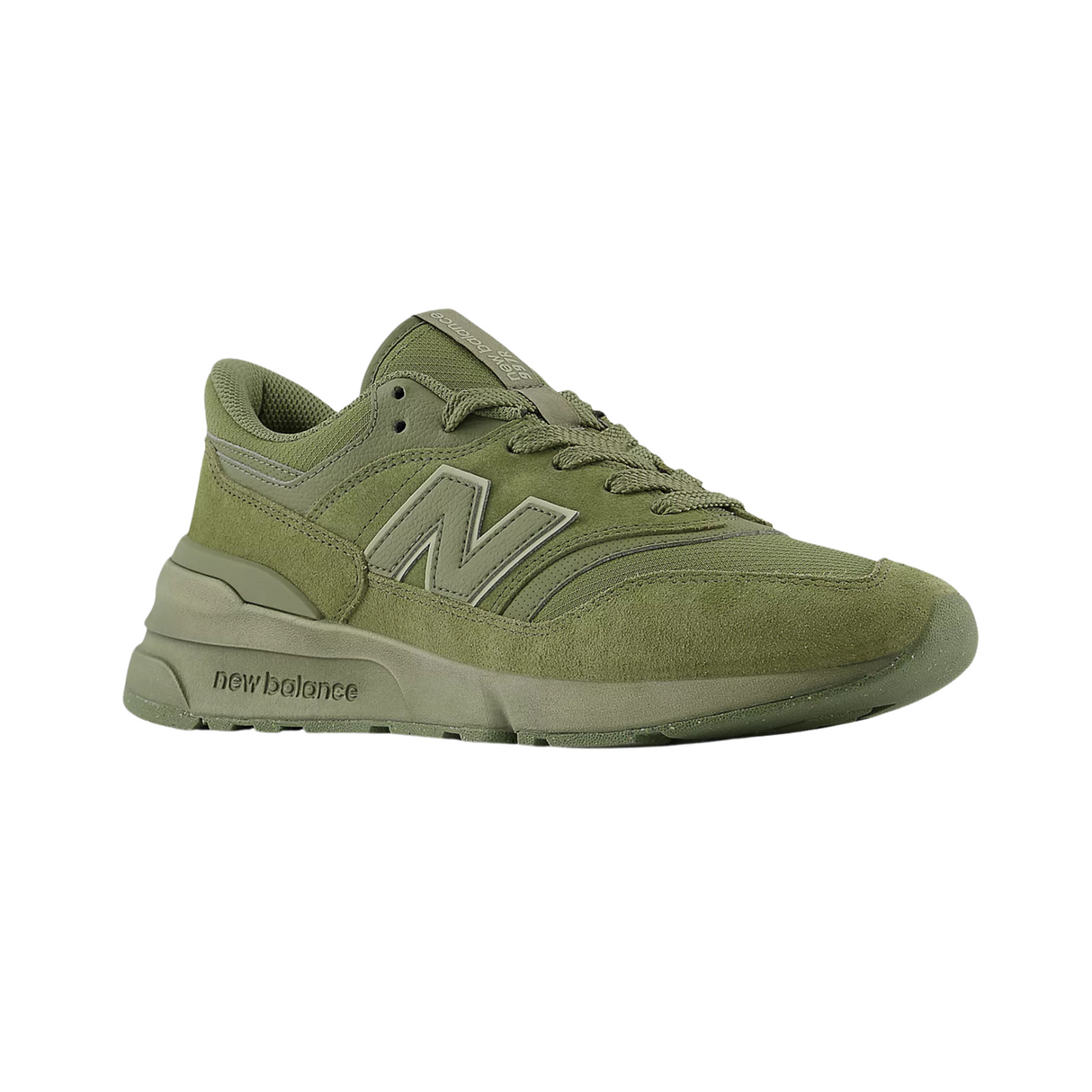 New Balance 997R Shoes - Dark Olivine / Olivine (U997RMF)