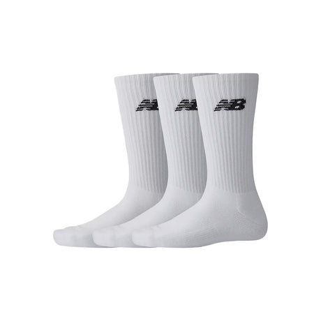 New Balance NB Everyday 3 Pack Crew Socks - White