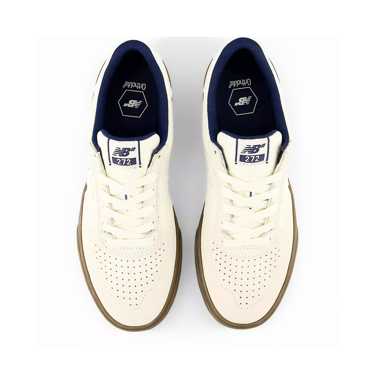 New Balance Numeric 272 Shoes - Sea Salt / Woodland (UN272WDG)