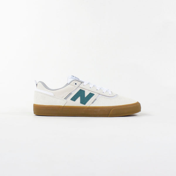 New Balance Numeric 306 Jamie Foy Shoes - Sea Salt / Green (NM306RUP)