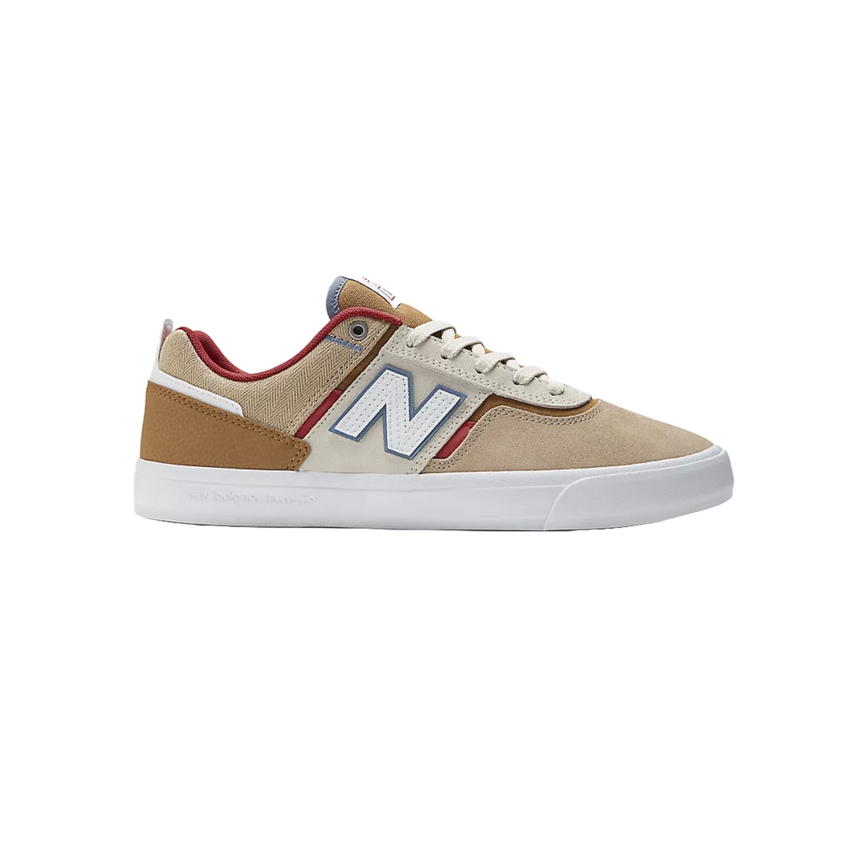 New Balance Numeric 306 Jamie Foy Shoes - Tan / Red (NM306NNS)