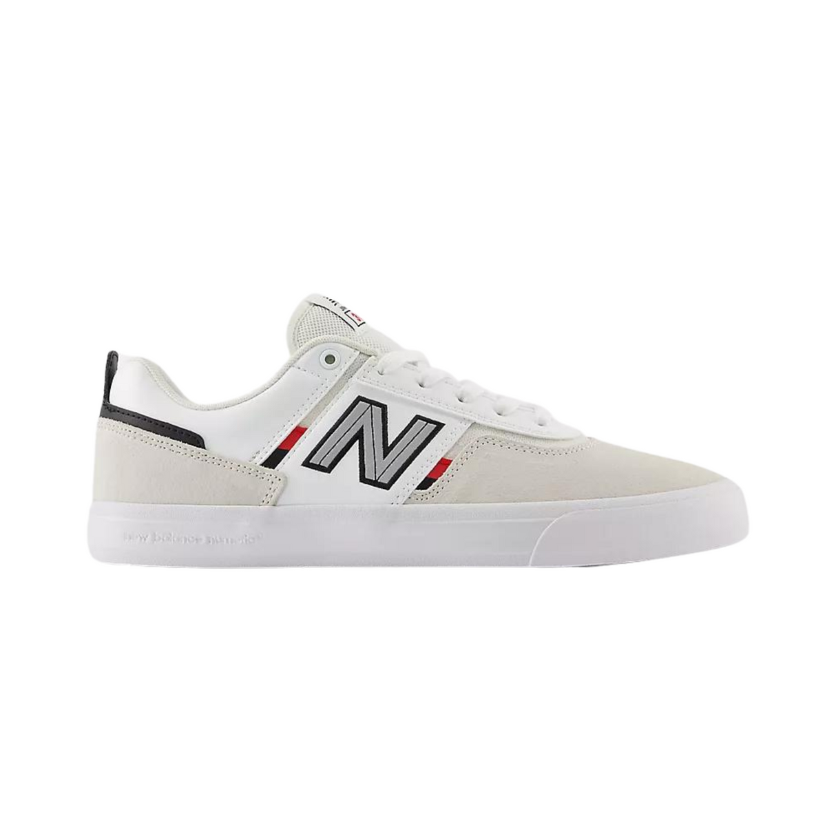 New Balance Numeric 306 Jamie Foy Shoes - White / Red (NM306OLS)