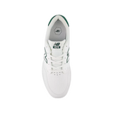 New Balance Numeric 425 Shoes - White / Green (NM425JLT)