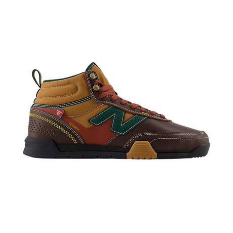 New Balance Numeric 440 Trail High Shoes - Brown / Forest Green (NM440TBG)