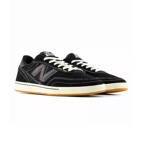 New Balance Numeric 440v2 Shoes - Black / Sea Salt (UN440BCO)