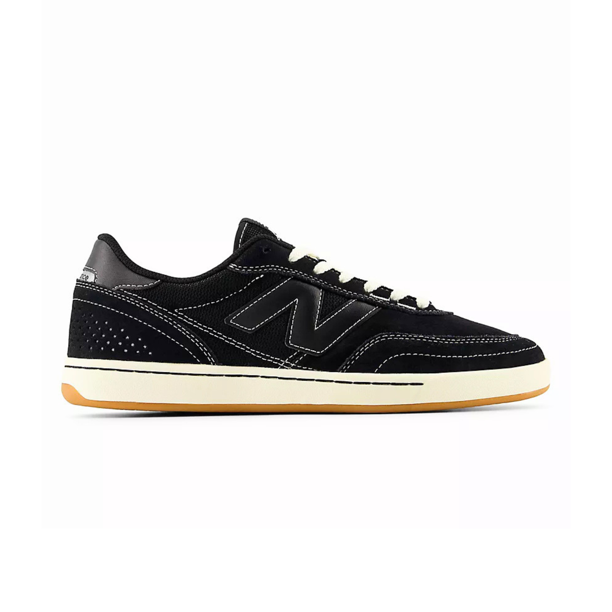 New Balance Numeric 440v2 Shoes - Black / Sea Salt (UN440BCO)