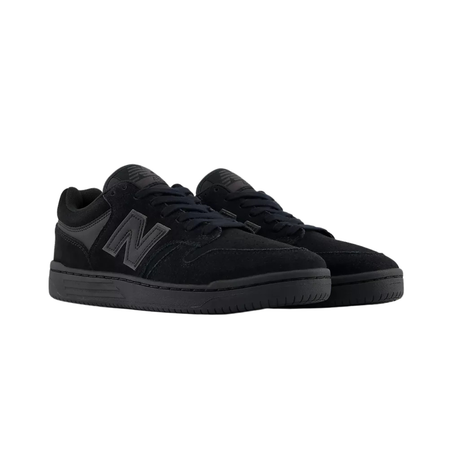 New Balance Numeric 480 Shoes - Black / Black (UN480BST)