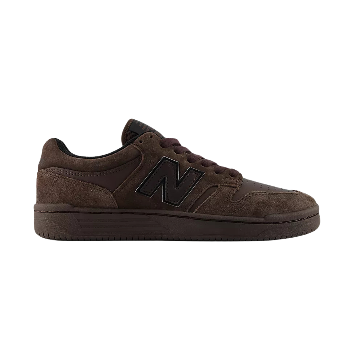 New Balance Numeric 480 Shoes - Chocolate Brown / Chocolate Brown (UN480CHC)