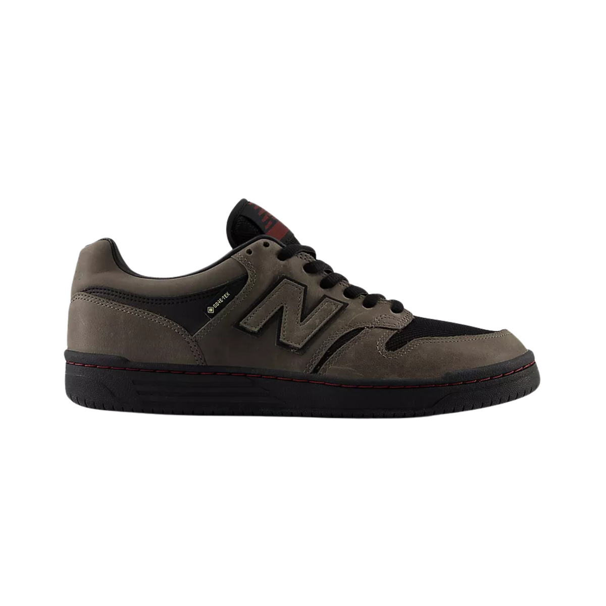 New Balance Numeric 480 x Gore Tex Shoes - Charcoal / Black (UN480GTX)