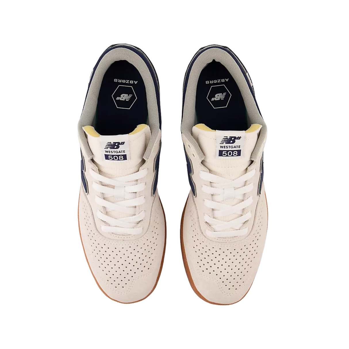 New Balance Numeric 508 Shoes - Sea Salt / Navy (NM508BWT)