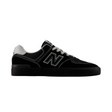 New Balance Numeric 574 Shoes - Black / Grey (NM574VBB)