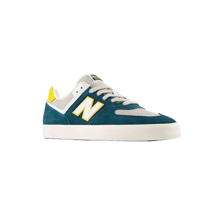 New Balance Numeric 574 Shoes - Deep Ocean / Sunflower (NM574VOK)