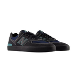 New Balance Numeric 574 Shoes - Faded Black / Faded Teal (UN574VGT)