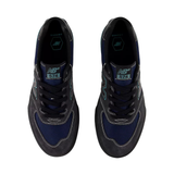 New Balance Numeric 574 Shoes - Faded Black / Faded Teal (UN574VGT)