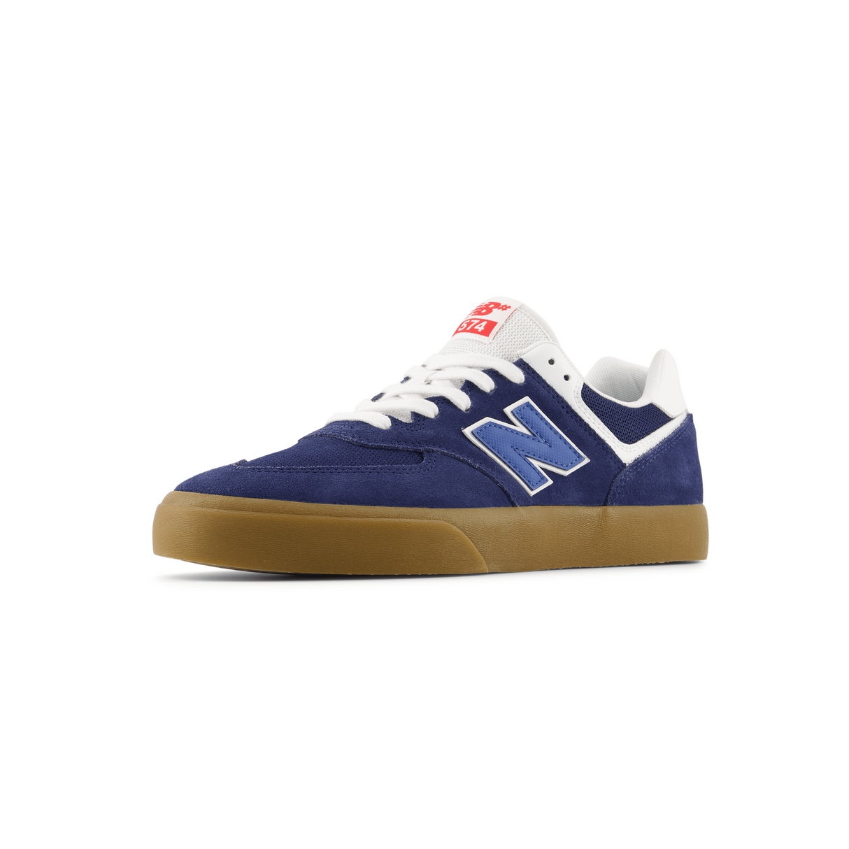 New Balance Numeric 574 Shoes - NB Navy / White (NM574VBY)