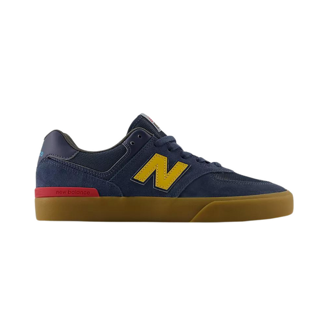 New Balance Numeric 574 Shoes - Petrol / Gum (NM574VNS)