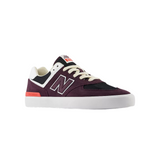 New Balance Numeric 574 Shoes - Plum Brown / White (NM574VPI)