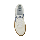 New Balance Numeric 574 Shoes - Sea Salt / Dark Shoreline (NM574VRU)