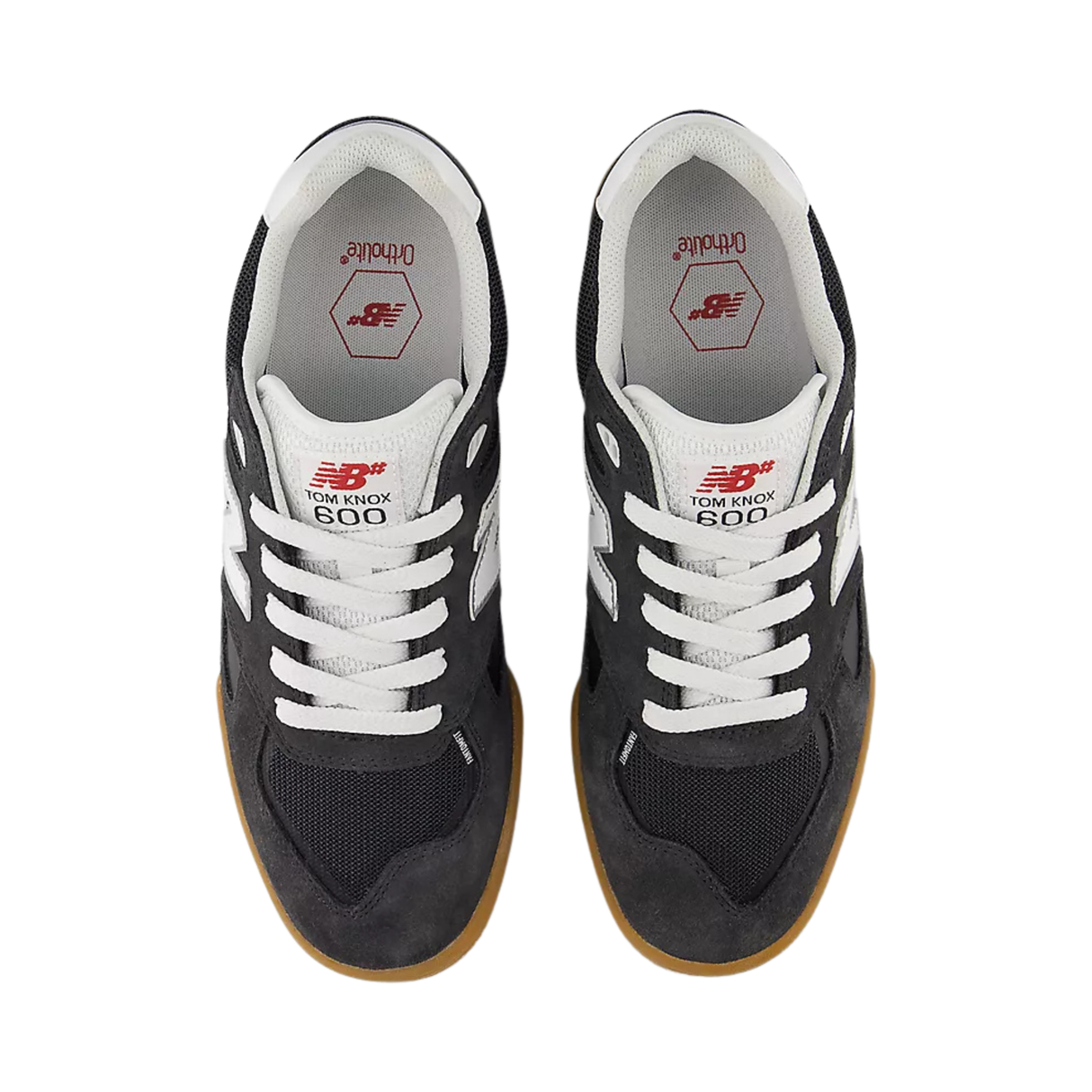 New Balance Numeric 600 Tom Knox Shoes - Phantom / White (UN600PWG)