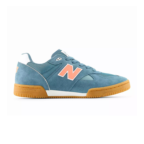 New Balance Numeric 600 Tom Knox Shoes - Salt Water / Tangerine Heat (UN600SWO)