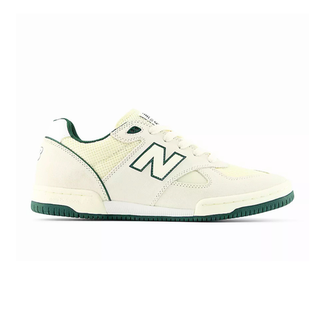 New Balance Numeric 600 Tom Knox Shoes - White / Green (UN600TTR)