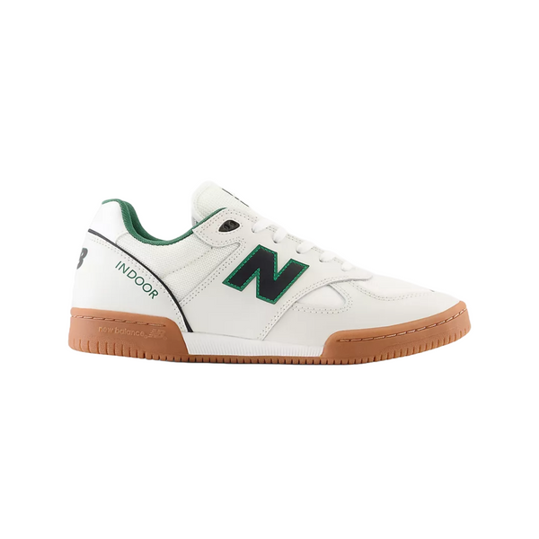 New Balance Numeric 600 Tom Knox Shoes - White / Gum (NM600OGS)