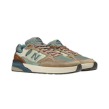 New Balance Numeric 933 Andrew Reynolds Shoes - Mushroom / New Spruce (NM933ORI)